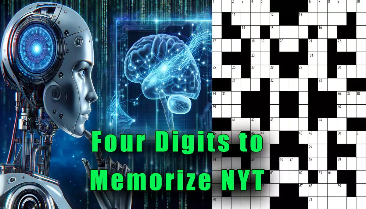 Four Digits to Memorize: NYT’s Secret to Memory Mastery